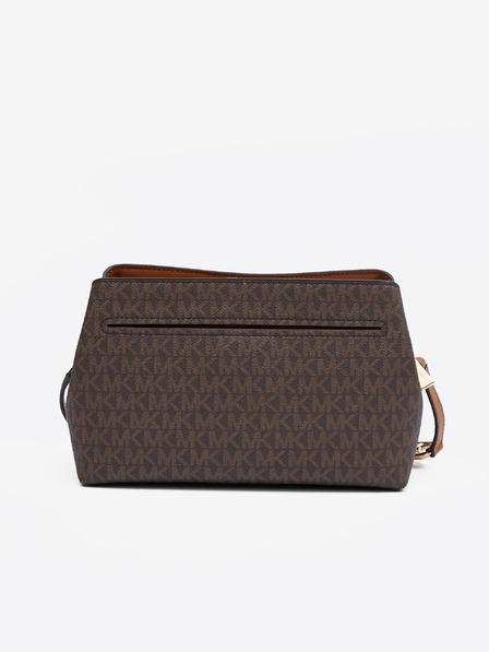Michael Kors Braune gemusterte Damen Crossbody Handtasche Michael Kors