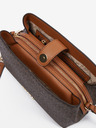 Michael Kors Braune gemusterte Damen Crossbody Handtasche Michael Kors