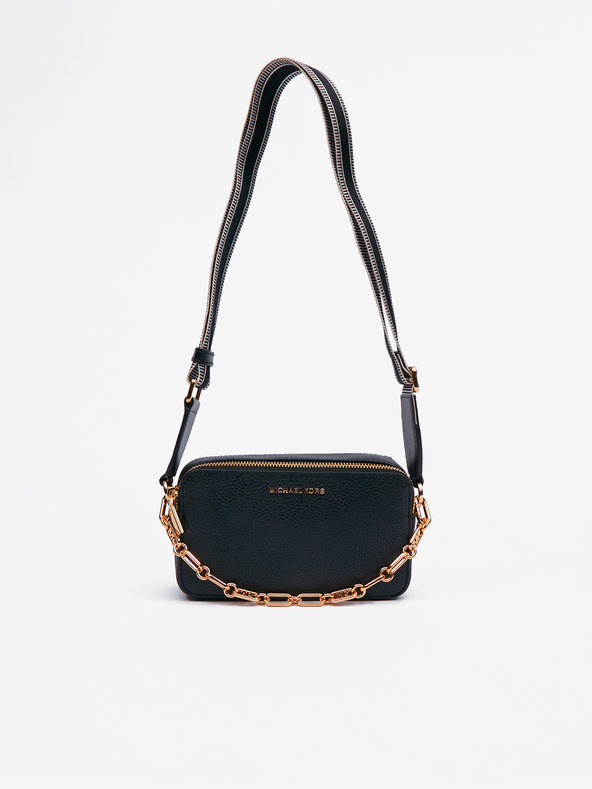 Michael Kors Schwarze Damen Leder Crossbody Handtasche Michael Kors Xbody