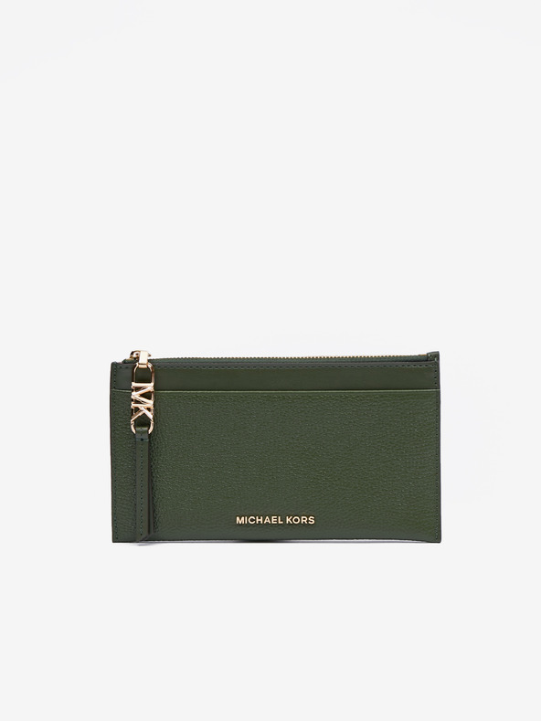 Michael Kors Dunkelgrün Damen Leder Michael Kors Kartenetui