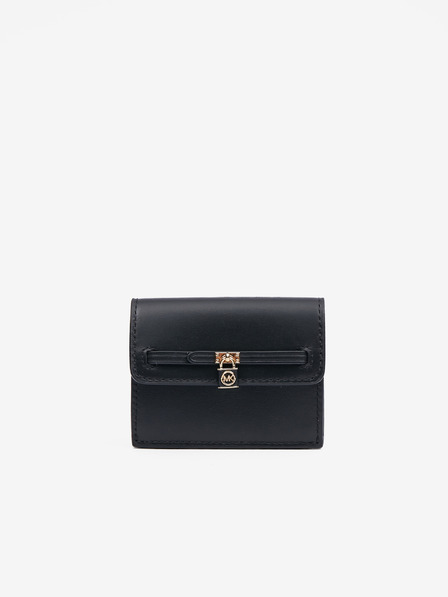 Michael Kors Schwarzes Michael Kors Portemonnaie-Etui aus Leder für Damen