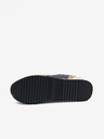 Michael Kors Schwarze und braune Michael Kors Monique Plateau-Sneakers für Damen