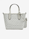 Michael Kors Weiße Damen Michael Kors XS Open Tote