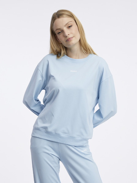 HUGO Hellblaues HUGO Damen-Sweatshirt