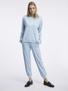 HUGO Hellblaues HUGO Damen-Sweatshirt