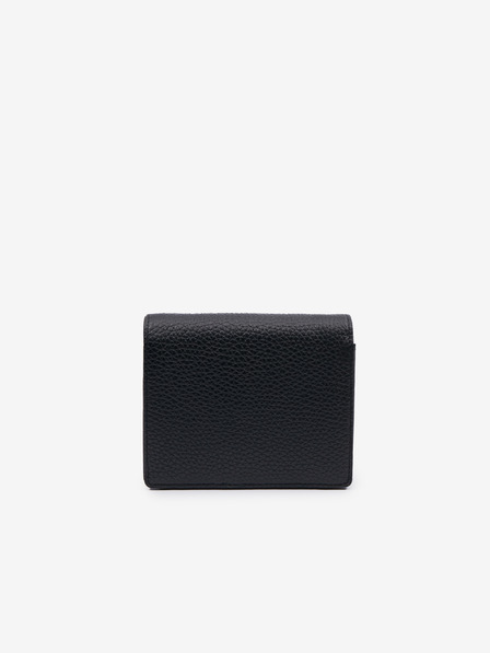Karl Lagerfeld Schwarzes Damen Portemonnaie aus Leder KARL LAGERFELD