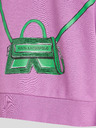 Karl Lagerfeld Rosa Damen-Sweatshirt in Übergröße KARL LAGERFELD