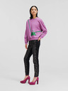 Karl Lagerfeld Rosa Damen-Sweatshirt in Übergröße KARL LAGERFELD