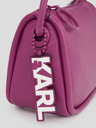 Karl Lagerfeld Dunkelrosa Damenhandtasche KARL LAGERFELD