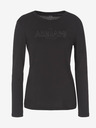 Armani Exchange Schwarzes Damen T-Shirt Armani Exchange