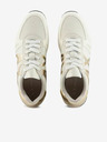 Armani Exchange Beige und cremefarbene Damen-Sneakers Armani Exchange
