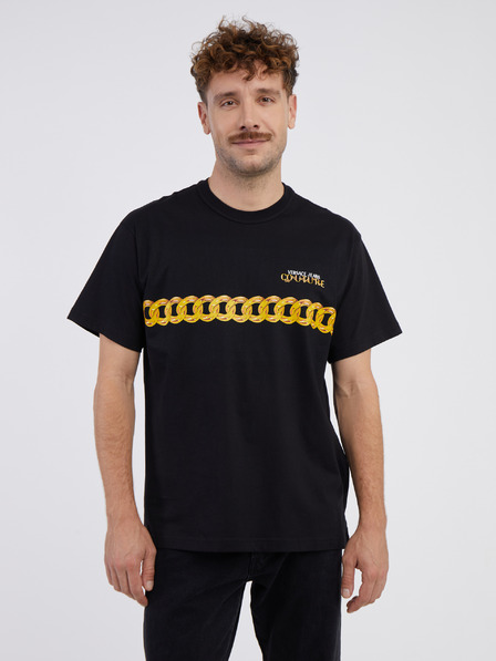 Versace Jeans Couture Schwarzes Herren-T-Shirt von Versace Jeans Couture
