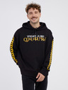 Versace Jeans Couture Schwarzer Herren Versace Jeans Couture Hoodie