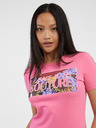 Versace Jeans Couture Rosa Damen-T-Shirt Versace Jeans Couture