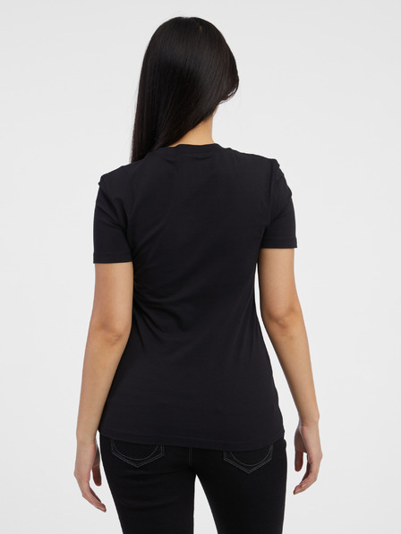 Versace Jeans Couture Schwarzes Damen T-Shirt Versace Jeans Couture