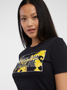 Versace Jeans Couture Schwarzes Damen T-Shirt Versace Jeans Couture