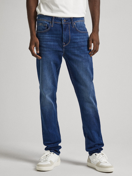 Pepe Jeans Dunkelblaue Herren Skinny Fit Jeans Pepe Jeans