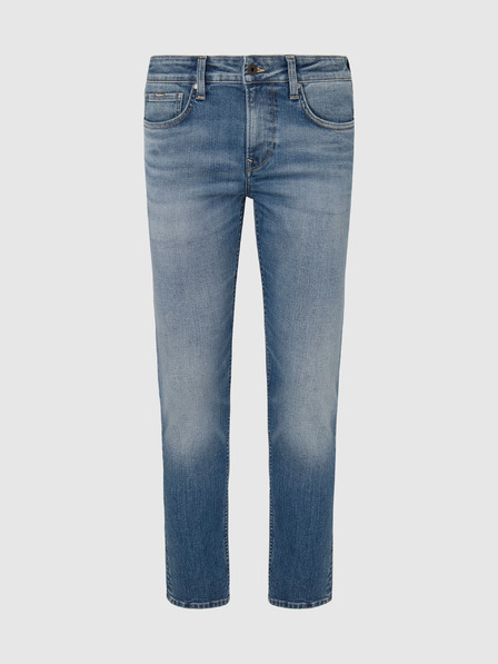 Pepe Jeans Blaue Straight Fit Jeans für Männer Pepe Jeans