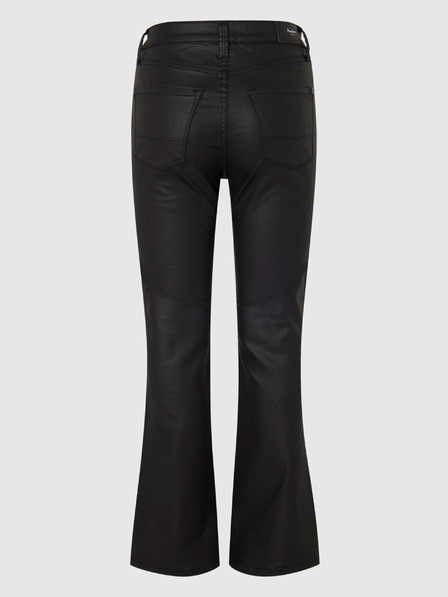 Pepe Jeans Schwarze Damen Flared Fit Hose Pepe Jeans