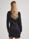 Pepe Jeans Schwarzes Damen Denim Shirt Kleid Pepe Jeans
