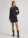 Pepe Jeans Schwarzes Damen Denim Shirt Kleid Pepe Jeans