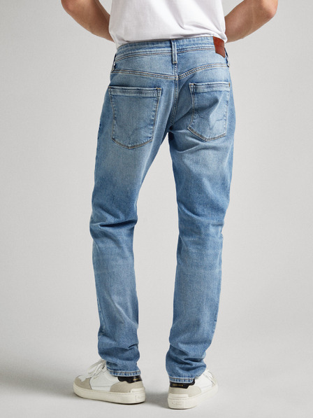 Pepe Jeans Hellblaue Herren Jeans mit gerader Passform Pepe Jeans