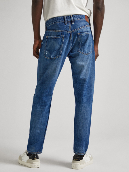 Pepe Jeans Blaue Straight Fit Jeans für Männer Pepe Jeans