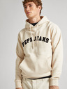 Pepe Jeans Cremefarbener Herren Hoodie Pepe Jeans