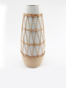 SIFCON Keramische Vase mit Rattan SIFCON