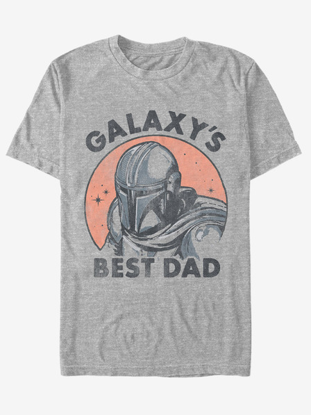 ZOOT.Fan Graues Unisex-T-Shirt ZOOT.Fan Star Wars Galaxy Mando