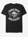 ZOOT.Fan Schwarzes Unisex T-Shirt ZOOT.Fan Star Wars Yoda Best Dad