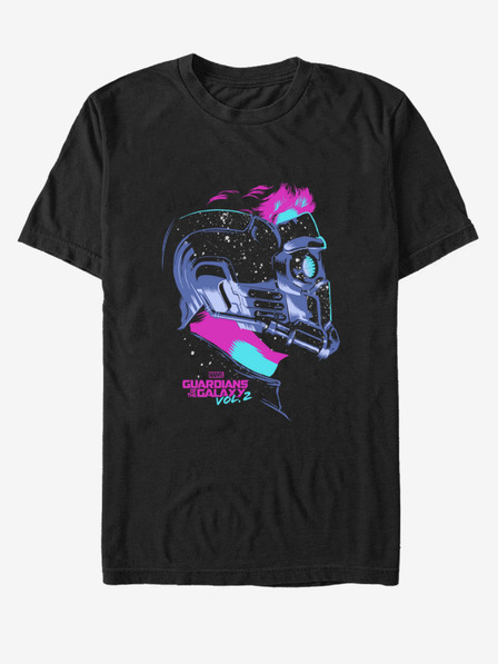 ZOOT.Fan Schwarzes Unisex-T-Shirt Star-Lord Guardians of the Galaxy vol. 2 ZOOT.FAN Marvel