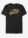 ZOOT.Fan Schwarzes Unisex-T-Shirt I Am Groot Guardians of the Galaxy ZOOT.FAN Marvel