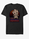 ZOOT.Fan Schwarzes Unisex-T-Shirt I Am Groot Guardians of the Galaxy Marvel