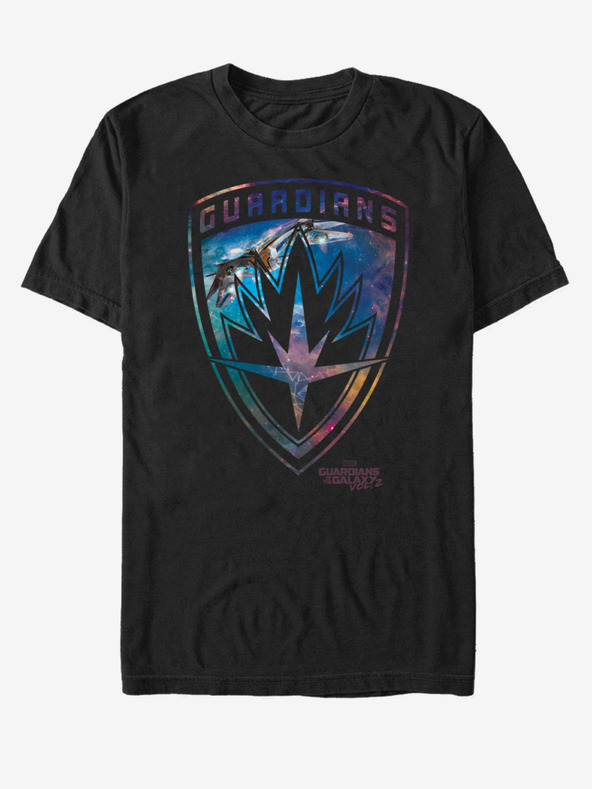 ZOOT.Fan Schwarzes Unisex-T-Shirt Symbol Guardians of the Galaxy vol. 2 ZOOT.FAN Marvel