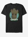 ZOOT.Fan Schwarzes Unisex Groot Guardians of the Galaxy ZOOT.FAN Marvel-T-Shirt