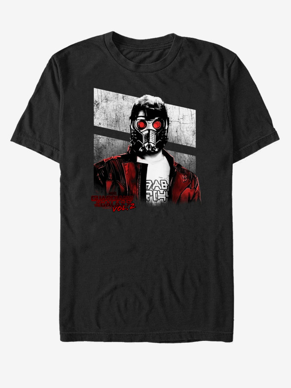 ZOOT.Fan Schwarzes Unisex-T-Shirt ZOOT.FAN Star-Lord Guardians of the Galaxy vol.2 Marvel