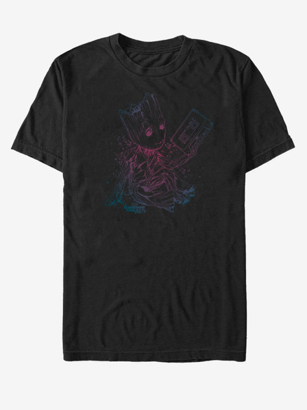 ZOOT.Fan Schwarzes Unisex Groot Guardians of the Galaxy ZOOT.FAN Marvel-T-Shirt