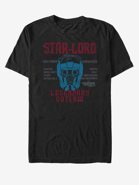 ZOOT.Fan Schwarzes Unisex-T-Shirt Star-Lord Guardians of the Galaxy ZOOT.Fan Marvel