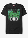 ZOOT.Fan Schwarzes Unisex-T-Shirt ZOOT.Fan Marvel Unglaublicher Vater