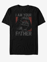 ZOOT.Fan Schwarzes Unisex-T-Shirt ZOOT.Fan Star Wars Vaterfigur