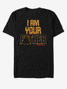 ZOOT.Fan Schwarzes Unisex-T-Shirt ZOOT.Fan Star Wars Vater Zeit