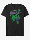 ZOOT.Fan Schwarzes Unisex-T-Shirt ZOOT.Fan Marvel Unglaublich wie Papa