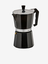 Cilio Schwarze Classico 6-Tassen-Mokka-Kaffeemaschine/Expressor Cilio