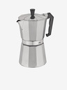Cilio Silberne Aluminium Classico Induktionskaffeemaschine/Espressomaschine für 6 Tassen Cilio