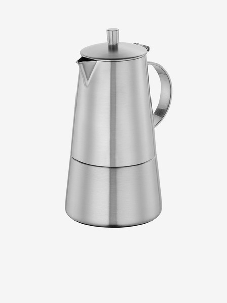 Cilio Cilio Silber Modena Kaffeemaschine/Espressomaschine für 4 Tassen