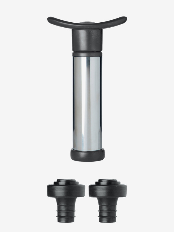 Cilio Vakuumpumpe mit zwei Weinverschlüssen Cilio