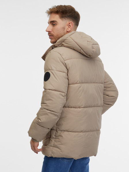 ONLY & SONS Beigefarbene ONLY & SONS Arwin Steppjacke für Herren