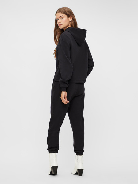 Pieces Schwarze Basic-Trainingshose Pieces Chilli