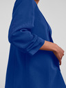 Pieces Dunkelblauer Damen-Blazer mit drei Viertel-Ärmeln Pieces Boss